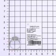Кольцо из Серебра 925 Приволжский ювелир арт. 211139-NF, Родирование.