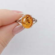 Кольцо из Серебра 925 Приволжский ювелир арт. 211141-YN, Родирование.