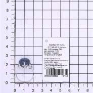 Кольцо из Серебра 925 Приволжский ювелир арт. 211146-KR15, Родирование.