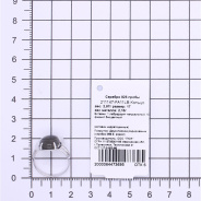 Кольцо из Серебра 925 Приволжский ювелир арт. 211147-FA11LB, Родирование.