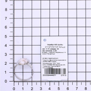 Кольцо из Серебра 925 Приволжский ювелир арт. 211147-FA11NT, Родирование.