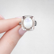 Кольцо из Серебра 925 Приволжский ювелир арт. 211147-FA11PM07, Родирование.