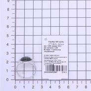 Кольцо из Серебра 925 Приволжский ювелир арт. 211149-KL, Родирование.