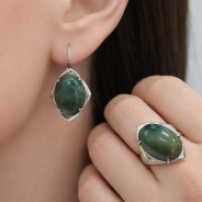 Кольцо из Серебра 925 Приволжский ювелир арт. 211150-AG37, Родирование.