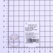 Кольцо из Серебра 925 Приволжский ювелир арт. 211153-RQ, Родирование.