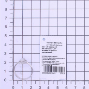 Кольцо из Серебра 925 Приволжский ювелир арт. 211160-LN, Родирование.