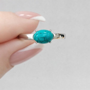 Кольцо из Серебра 925 Приволжский ювелир арт. 211161-BZ22, Родирование.