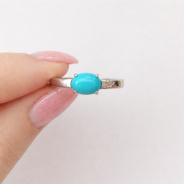 Кольцо из Серебра 925 Приволжский ювелир арт. 211161-BZ, Родирование.