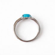 Кольцо из Серебра 925 Приволжский ювелир арт. 211161-BZ, Родирование.