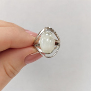 Кольцо из Серебра 925 Приволжский ювелир арт. 211162-LN, Родирование.