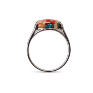 Кольцо из Серебра 925 Приволжский ювелир арт. 211165-FA11UB15, Родирование.