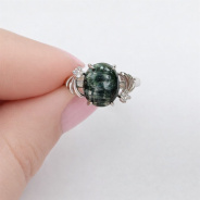 Кольцо из Серебра 925 Приволжский ювелир арт. 211166-FA11KL, Родирование.