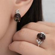 Кольцо из Серебра 925 Приволжский ювелир арт. 211166-FA11RT, Родирование.