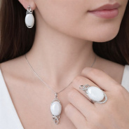 Кольцо из Серебра 925 Приволжский ювелир арт. 211199-FA11NF07, Родирование.