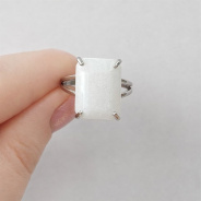 Кольцо из Серебра 925 Приволжский ювелир арт. 211207-NF07, Родирование.