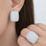 Кольцо из Серебра 925 Приволжский ювелир арт. 211217-NF07, Родирование.