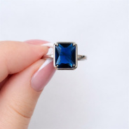 Кольцо из Серебра 925 Приволжский ювелир арт. 211245-FA59, Родирование.