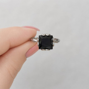 Кольцо из Серебра 925 Приволжский ювелир арт. 211265-FA73, Родирование.