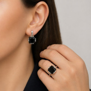 Кольцо из Серебра 925 Приволжский ювелир арт. 211265-FA73, Родирование.