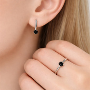 Кольцо из Серебра 925 Приволжский ювелир арт. 211305-GR26, Родирование.