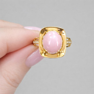 Кольцо из Серебра 925 Приволжский ювелир арт. 212147-FA11KR46, Золочение в два слоя.