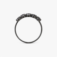 Кольцо из Серебра 925 Приволжский ювелир арт. 214107-GH73, чёрный оксид.