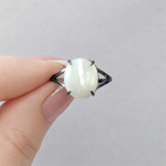 Кольцо из Серебра 925 Приволжский ювелир арт. 214141-PM07, чёрный оксид.