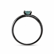 Кольцо из Серебра 925 Приволжский ювелир арт. 214306-FA77, чёрный оксид.