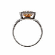 Кольцо из Серебра 925 Приволжский ювелир арт. 216397-CT20, Родирование + золочение.
