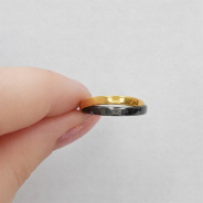 Кольцо из Серебра 925 Приволжский ювелир арт. 217123, золочение + оксид.