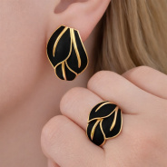 Кольцо из Серебра 925 Приволжский ювелир арт. 218542, лимонное золочение.