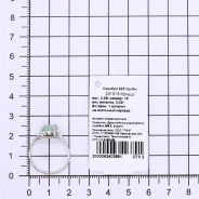 Кольцо из Серебра 925 Приволжский ювелир арт. 231313-FA35, Родирование.