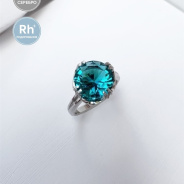 Кольцо из Серебра 925 Приволжский ювелир арт. 231399-FA78, Родирование.