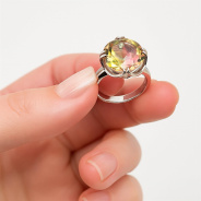 Кольцо из Серебра 925 Приволжский ювелир арт. 231399-GH5, Родирование.