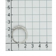 Кольцо из Серебра 925 Приволжский ювелир арт. 231482-FA11, Родирование.