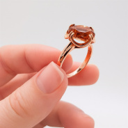 Кольцо из Серебра 925 Приволжский ювелир арт. 232399-FA58, Золочение в два слоя.