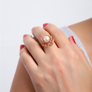 Кольцо из Серебра 925 Приволжский ювелир арт. 232968-ZM07, Золочение в два слоя.