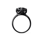 Кольцо из Серебра 925 Приволжский ювелир арт. 234399-GH73, чёрный оксид.