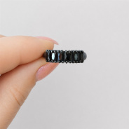 Кольцо из Серебра 925 Приволжский ювелир арт. 234482-FA73, чёрный оксид.