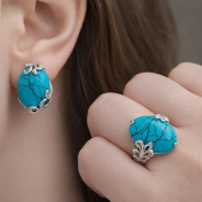 Кольцо из Серебра 925 Приволжский ювелир арт. 241102-BZ, Родирование.