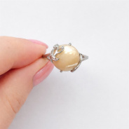 Кольцо из Серебра 925 Приволжский ювелир арт. 241993-FA11PM06, Родирование.