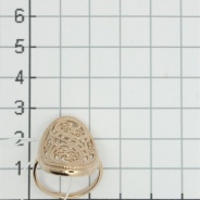 Кольцо из Серебра 925 Приволжский ювелир арт. 242467, Золочение в два слоя.