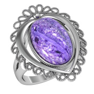 Кольцо из Серебра 925 Приволжский ювелир арт. 243627-CH, Оксид.