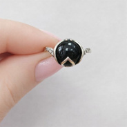 Кольцо из Серебра 925 Приволжский ювелир арт. 243988-AG73FA11, Оксид.