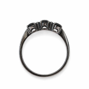 Кольцо из Серебра 925 Приволжский ювелир арт. 244777-FA73, чёрный оксид.