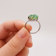 Кольцо из Серебра 925 Приволжский ювелир арт. 251067-FA35, Родирование.