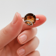 Кольцо из Серебра 925 Приволжский ювелир арт. 251067-FA90, Родирование.