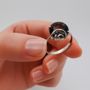 Кольцо из Серебра 925 Приволжский ювелир арт. 251067-GH73, Родирование.