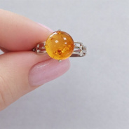 Кольцо из Серебра 925 Приволжский ювелир арт. 251070-YN, Родирование.