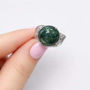 Кольцо из Серебра 925 Приволжский ювелир арт. 251088-FA11KL, Родирование.